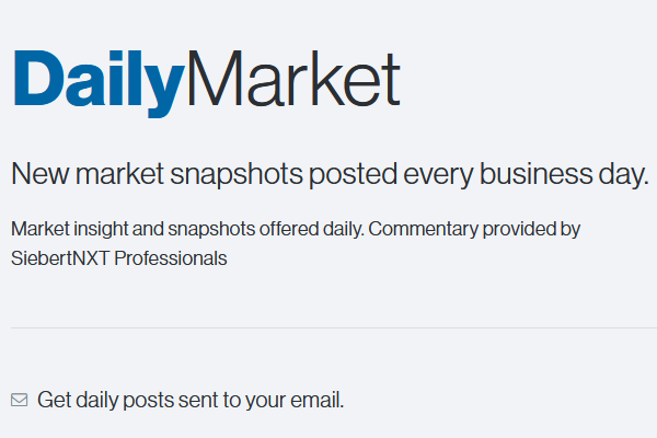 Siebert Financial Blog